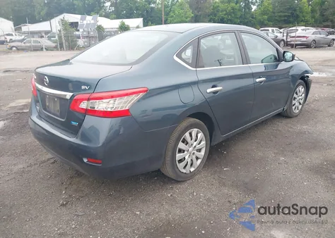2014 Nissan Sentra Sv z USA, uszkodzony, nr VIN 3N1AB7AP9EY222507